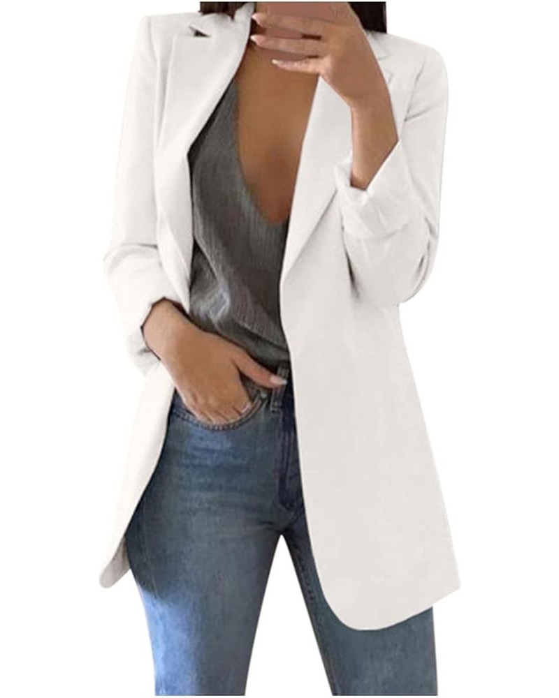 Blazers for Women Business Casual Plus Size Suit Jackets Long Sleeve Work Office Blazer Open Front Cardigans Outwear Womens B...