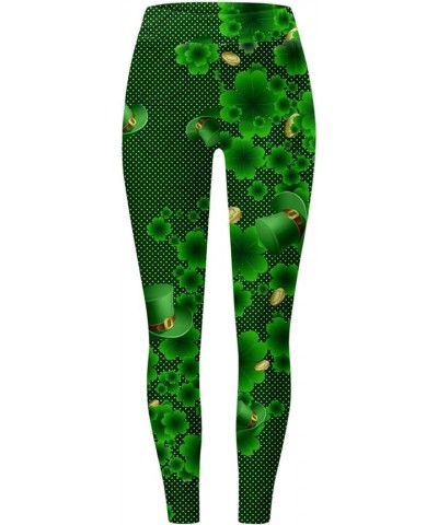 St. Patrick's Day Leggings for Women for Parties Festivals High Waisted Stretch Yoga Pants Full Length Active Tights U $8.99 ...