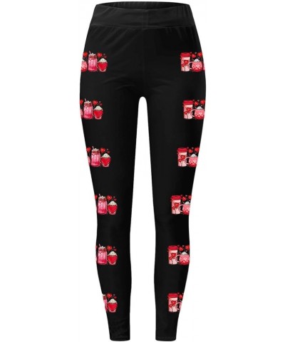 Workout Leggings for Women Yoga Santa Skinny Christmas Pants Leggings Party Running Snowman Christmas Pants Leggings Red-g $1...