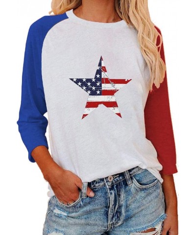 Womens Baseball Mom Shirt Raglan Sleeve Baseball Tee Loose Comfy Patchwork Blouse Top Y2-white $17.09 T-Shirts