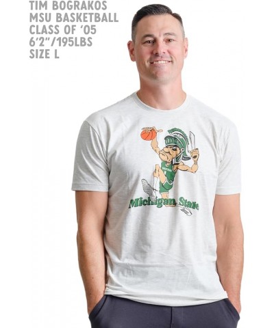 Michigan State Spartans Vintage and Retro MSU Unisex Shirts T-Shirts Tees Short Sleeve Apparel Dunking Gruff Sparty $16.10 Tops