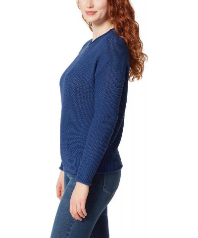 Ladies' Roll Neck Sweater (Blue Depths), Small $14.60 Sweaters