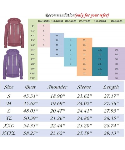 Zipper Hoodies For Women Fashion Outdoor Basic Sweatshirt Lightweight Zip Up Jackets Travel Hiking Sport Fall Outfits B-yello...