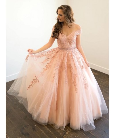 V Neck Quinceanera Dress Ball Gown Cap Sleeve Lace Appliques Tulle Prom Dresses Raspberry $38.25 Dresses