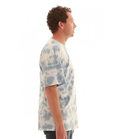 Whiskey & Oak Tie Dye Crew Neck T-Shirt 15959-J-L X-Large Tie Dye Light Blue $7.64 T-Shirts