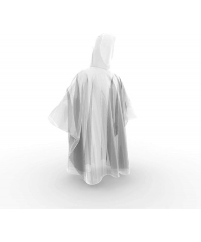 Disposable Rain Ponchos for Adults (5 Pack) Clear $10.25 Coats