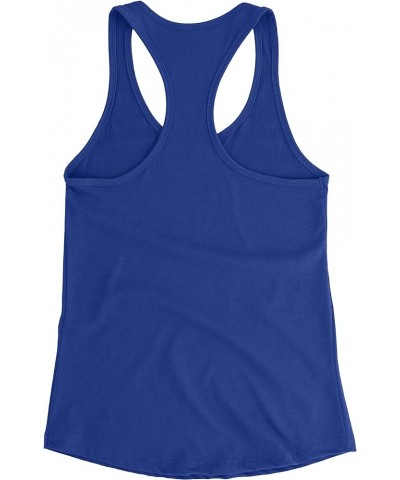 Fearfully and Wonderfully Made Tank Top for Juniors - Jesus Christian Faith Workout Clothes Blue $11.32 Tanks