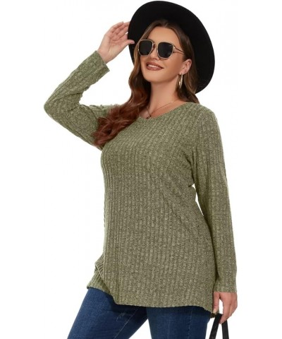 Women's Tunic Sweaters Button Down/with Pockets Lightweight Fall Casual Long Sleeve Crewneck Pullover Tops Pockets Mustardgre...