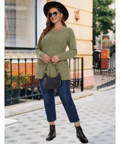 Women's Tunic Sweaters Button Down/with Pockets Lightweight Fall Casual Long Sleeve Crewneck Pullover Tops Pockets Mustardgre...