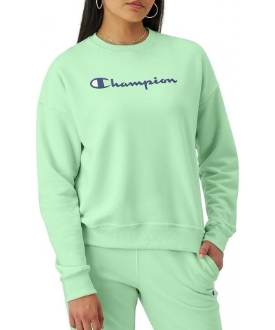 Women's Crewneck Sweatshirt, Powerblend, Fleece Sweatshirt, Best Sweatshirt for Women (Plus Size Available) Standard Happy Sp...