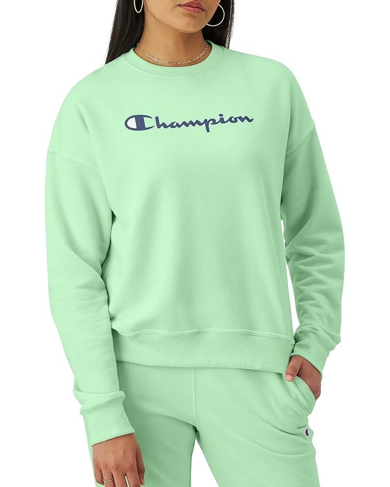 Women's Crewneck Sweatshirt, Powerblend, Fleece Sweatshirt, Best Sweatshirt for Women (Plus Size Available) Standard Happy Sp...