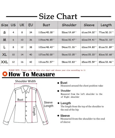 Womens Christmas Jacket Hoodies Fuzzy Xmas Print Outwear Coat Fleece Zip Up Sweatshirt Long Sleeve Outfits Tops Grey-10 $18.1...