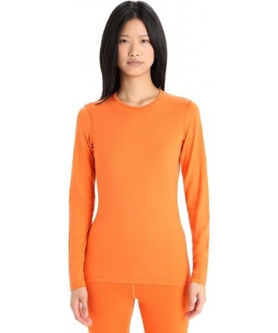 Icebreaker, 200 Oasis Lichen Long-Sleeve Crewe Top - Women's Flash Medium $45.42 Activewear