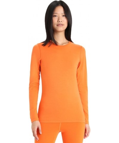 Icebreaker, 200 Oasis Lichen Long-Sleeve Crewe Top - Women's Flash Medium $45.42 Activewear