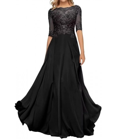 Women's Mother of The Bride Dresses for Wedding with Sleeves Long Lace Applique Formal Evening Gown Coral $38.71 Dresses