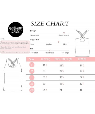 Sports Bras for Women,Padded Sports Bra Tank Top Sexy Crisscross Back High Impact Longline Workout Yoga Bra 3-pink $11.20 Lin...