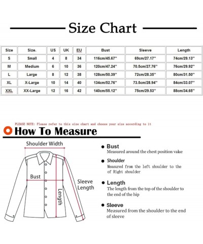 Women's Full Zip Up Jackets No Hood Long Sleeve Loose Fit Sweatshirts Solid Fashion Casual Cardigan Tops with Pockets Coffee ...