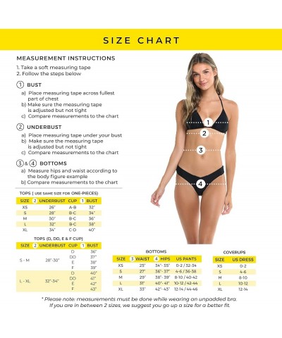 Women's Smoothies Drew Solid D, DD, E, F Cup Bikini Top Swimsuit Pitaya $21.14 Swimsuits