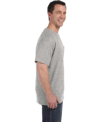 Tagless Short Sleeve Pocket T-Shirt - 5590 Light Steel $8.14 T-Shirts