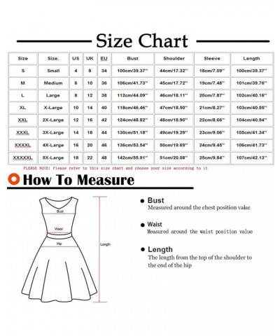 Dresses for Women 2023 Wedding Guest Summer V Neck Short Sleeve Ruffle Hem A-Line Polka Dot Boho Maxi Dress Z12 Green $6.37 D...