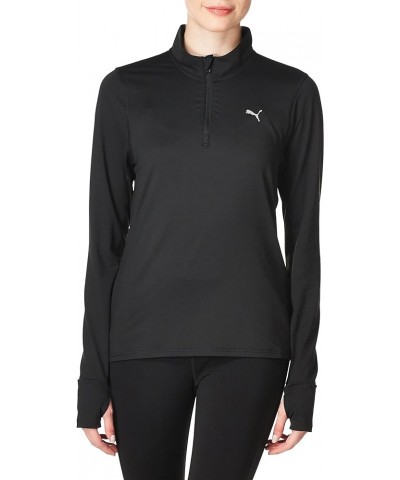 Women's Run Favorite 1/4 Zip Black $18.80 Jackets