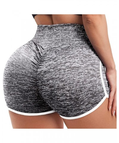 Booty Shorts for Women Sexy Slutty Butt Scrunch Twerk Shorts Daisy Dukes Cute Athleisure Shorts 4 Heather Gray $12.97 Shorts