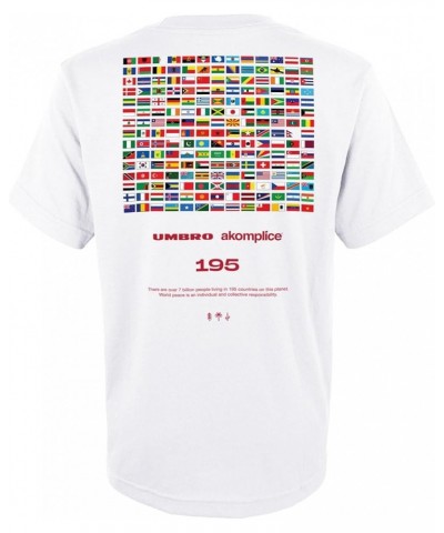 X Akomplice World Peace Short Sleeve Tee White $17.91 T-Shirts