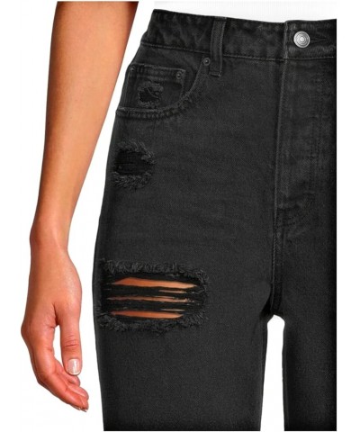 Juniors' High Rise 90's Jeans Black Wash $13.99 Jeans