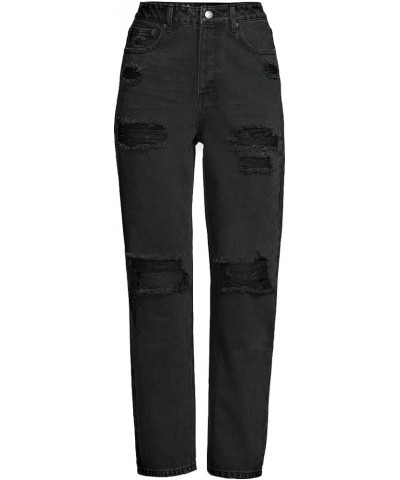 Juniors' High Rise 90's Jeans Black Wash $13.99 Jeans