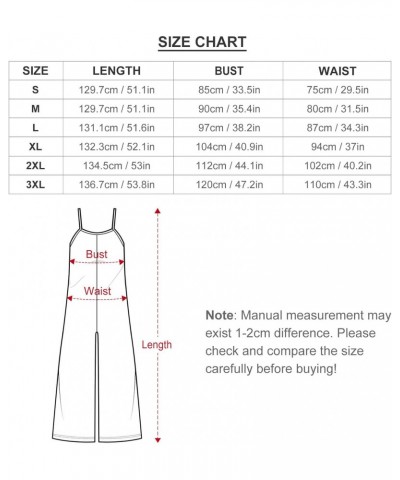 Flag, Color, Stripe Women Casual Jumpsuits Spaghetti Strap Loose Romper Overalls Pocket Summer Fashion $17.39 Overalls