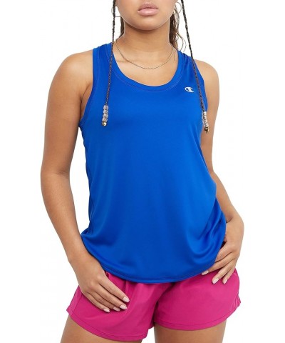 Women's Tank Top, Classic Sport Tank, Moisture Wicking, Athletic Tank Top for Women Flight Blue Reflective C Logo $10.45 Acti...