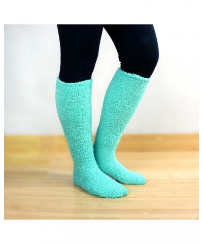 Women's Fuzzy Feather Soft Cozy Knee High Socks Assortment 2d $15.36 Socks