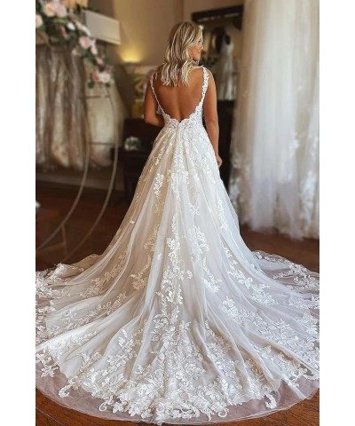 Women's Princess Wedding Dresses for Bride 2024 Vintage Wedding Dress Ball Gown Bridal Dress E-white $66.65 Dresses