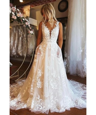 Women's Princess Wedding Dresses for Bride 2024 Vintage Wedding Dress Ball Gown Bridal Dress E-white $66.65 Dresses