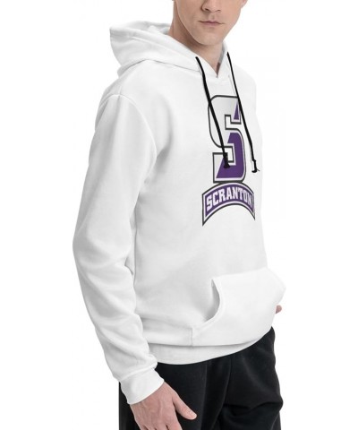 University A Of Scranton Logo Womens Casual Hoodies Pullover Tops Drawstring Long Sleeve Sweatshirts White $15.50 Hoodies & S...