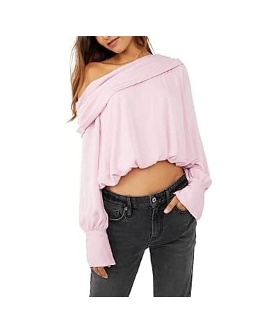 Women's Jenna Off-The-Shoulder Top Purple $27.20 Blouses