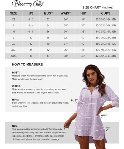 Womens Swimsuit Coverups White Chiffon Bikini Swimwear Beach Cover Up Dress Shirt Purple $15.58 Swimsuits