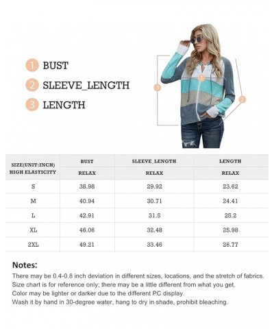 Women's Color Block Knit Hoodies Sweaters V Neck Drawstring Lightweight Pullover Sweatshirts & Zip up 8-black $20.14 Hoodies ...