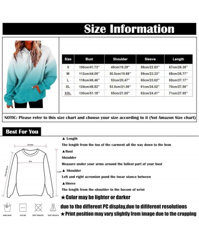 Women's Long Sleeve Hoodies Fashion Loose Casual Daily Gradient Patchwork 2023 Fall Winter Tops Graphic Hoodies 06-white $13....