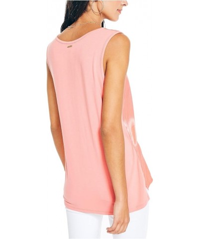 Women's Satin Tank Top Pale Coral $10.12 Tanks