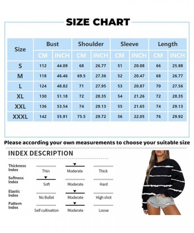 Women's Oversized Sweatshirt Crew Neck Long Sleeve Casual Slit Sloucthy Pullover Top 2023 Fall Clothes 02-black $8.69 Hoodies...