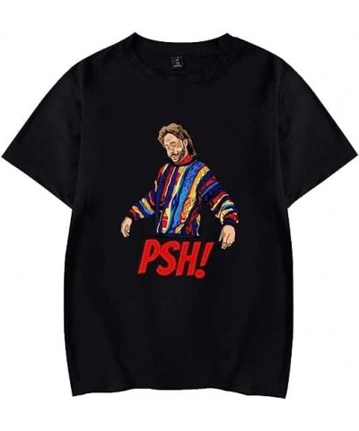 Ed Bassmaster Psh Printed Tee Shirt Summer Casual Tshirt Round Neck Short Sleeved Harajuku Black $11.60 T-Shirts