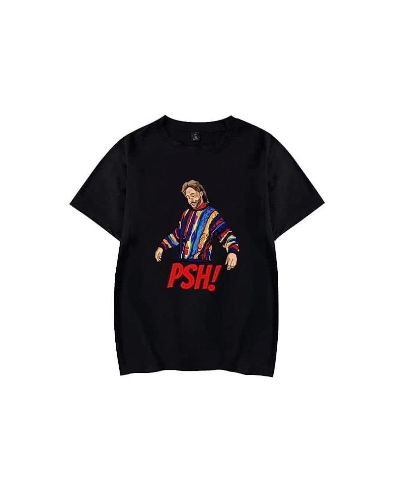 Ed Bassmaster Psh Printed Tee Shirt Summer Casual Tshirt Round Neck Short Sleeved Harajuku Black $11.60 T-Shirts