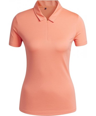 Womens Heat.rdy Polo Shirt Coral Fusion $20.09 Shirts