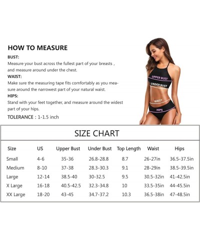 Shark Anchor Mermaid Sloth Bikini Swimsuit Womens High Neck Halter Two Piece Bathing Suit Blue $16.19 Swimsuits