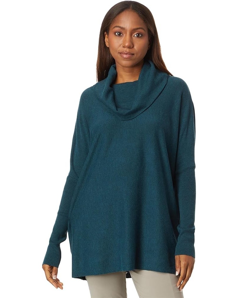 Edgewood Poncho Sweater - Women's Twilight Blue $48.45 Sweaters