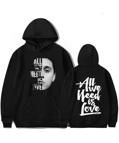 Canserbero All We Need is Love Album Logo Merch Hoodies Winter Men/Women Sweatshirt LongSleeve Sweater Black $10.66 Hoodies &...