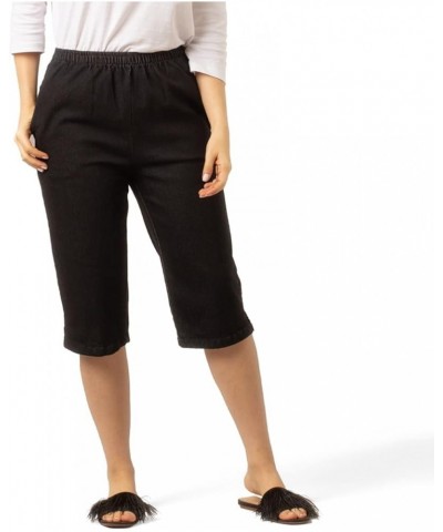 Pull On Capri Pant Black $19.47 Pants