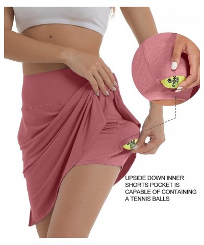 Women's 20" Modest Knee Length Tennis Skirt Golf Skort 06-girly Pink $12.37 Skorts