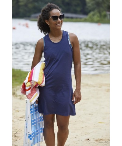 Cover up Dresses - Coastal Cover Up or Caydn Tank Dress Navy Blue $16.25 Swimsuits